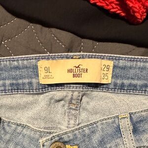 Hollister Women's Light Blue Boot Cut Jeans